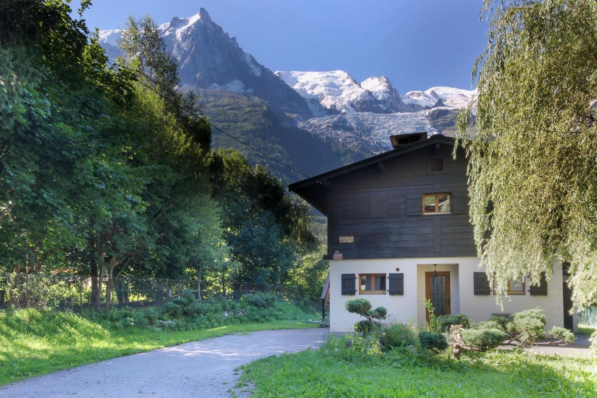 شقة Violette De Cham - Jardin Prive - Vue Mont Blanc شامونكس المظهر الخارجي الصورة